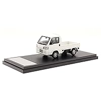 Scale car Model 1:43 for Honda Acty Truck SDX Minivan Resin Model Die Cast Vehicle Finished Collection Car Toy Gift (Color : White)