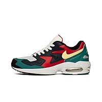 Mens Air Max2 Light SP Habenero Red/Armory Navy Leather Size 4