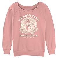 Y Yellowstone Women's Dutton Ranch Slouchy French Terry Pullover