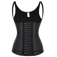 Waist Trainer for Women Latex Underbust Waist Corsets Cincher Sport Girdle Hourglass Body Shaper