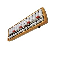 ERINGOGO 1pc Arithmetic Abacus Calculating Vintage-Style Chinese Wooden Abacus Counting Calculator Educational Tool Japanese Calculator Counting Tool Arithmetic Mathematic Student Dedicated