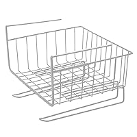 Under Shelf Basket Wire Rack Slides Under Shelves for Storage Easy to Install Storage Shelf Kitchen Storage Rack