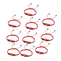 2024 Year Of The Dragon Red String Bracelets New Year Zodiac Lucky Dragon Bracelets Chinese New Year Dragon Bracelet Dragon Red Rope Bracelet New Year Jewelry