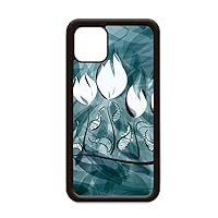 Flower Plant Hand Painted Tulip for iPhone 12 Pro Max Cover for Apple Mini Mobile Case Shell