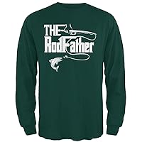 Father's Day Rod Father Fishing Mens Long Sleeve T Shirt