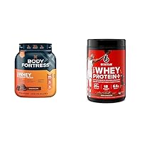 Body Fortress 100% Whey Protein Powder Chocolate 1.78lbs & Six Star Whey Protein Plus Chocolate Whey Isolate Protein Powder 1.8 lbs