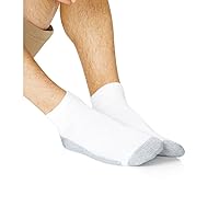 Hanes Men's Ankle Socks 36-Pack_White_10-13