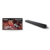 Sony 85 Inch BRAVIA XR X95L Mini LED 4K HDR Google TV HT-A3000 3.1ch Dolby Atmos Sound Bar