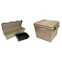 MTM MGC - The Mule Mobile Gear Crate, Water-Resistant, Stackable, Holds 75lbs of Gear, USA Made, & ACR12-72 Ammo Crate Utility Box for Dry Storage of Gear