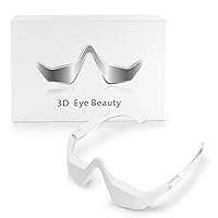 3D Eye Beauty Massager for Dark Circles Eye Bags, Deep Repair Massager Relax Eye Strain Home Use Eye Beauty Care Machine has 3 Modes of Low, Medium and High