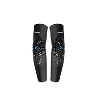Hover-1 Protective Elbow Pads, Knee Pads, Wrist Guards, Padded Shorts, Tank Top, T-Shirt - Hard PP Shells for Impact Resistance & EVA Foam Protective Padding for Skating, Hoverboards, E-Scooters