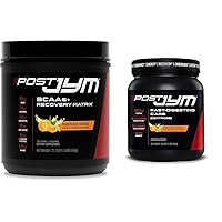Post JYM Active Matrix Post-Workout BCAAs, Glutamine, Creatine HCL & Dextrose Carbs for Muscle Growth, Strength & Recovery, 30 Servings