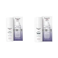 Bundle of Eucerin Skin Balance Day Cream, Sensitive Skin Face Moisturizer Enriched, 1.7 Oz Bottle + Eucerin Skin Balance Night Cream, Sensitive Skin Face Moisturizer, 1.7 Oz Bottle