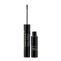 Arches & Halos Microfiber Tinted Brow Mousse - Highly Pigmented Brow Color - For Full and Bold Brows - Vegan and Cruelty Free Makeup - Espresso, 0.11 oz