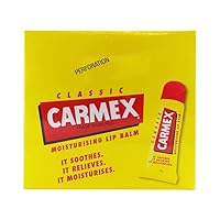 Carmex Lip Balm Original Tube, 0.35 Ounces each (Value Pack of 12)