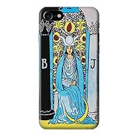 R2837 The High Priestess Vintage Tarot Card Case Cover for iPhone 7