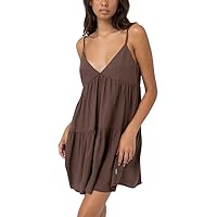 Rhythm Women's Classic Tiered Mini Dress