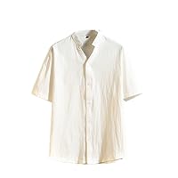 Chinese Style Men's Short-Sleeve T-Shirt, Summer Casual Retro Shirt