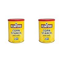 Rumford Non-Gmo Corn Starch, 12 Ounce (Pack of 2)