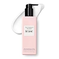Victoria's Secret Fragrance Lotion, Tease Body Lotion for Women, Notes of White Gardenia, Anjou Pear, Black Vanilla, Tease Collection (8.4 oz)