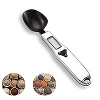 2 Types 500g/0.1g Electronic LCD Digital Adjustable Measuring Spoon Weight  Scale Measuring Spoons Gram Kitchen& Lab Scale(without battery)