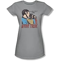 Star Trek - Juniors Federation Men Sheer T-Shirt