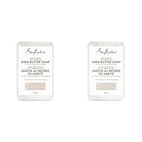 Bar Soap for all Skin Types Shea Butter Soap Shea Butter 100% Virgin Coconut Oil Cruelty Free Skin Care 8 oz (Pack of 2)
