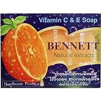 Bennett Vitamin C&E Soap Natural extracts/Thai Soap 130 G.