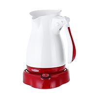 Kettles, for Boiling Water, 5L Coffee Pot Maker for Kitchen Heaters Stove Hot Cooker Plate Milk Water Coffee Tea Heating Kettles Home Office Boil-Dry Protection, Stainless/White