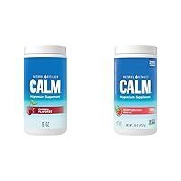 Calm, Magnesium Citrate Supplement, Anti-Stress Drink Mix Powder, Gluten Free & Calm, Magnesium Supplement, Anti-Stress Drink Mix Powder, Gluten Free, Vegan