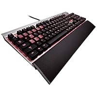 Corsair Vengeance K70 Mechanical Gaming Keyboard - Silver - Cherry MX Red - Limited Edition (CH-9000074-NA)