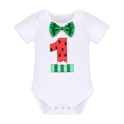 IBTOM CASTLE Circus Carnival Theme 1st Birthday Cake Smash Outfit for Baby Boy Suspenders Bowtie Hat Photo Props Costume