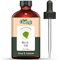 Birch (Betula) Oil | Pure & Natural Essential Oil for Skincare, Hair Care, Aroma & Diffusers - 118ml/3.99fl oz