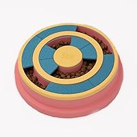 ZippyPaws - Interactive Dog Puzzle Toy - SmartyPaws Puzzler Feeder Bowl - Wagging Wheel