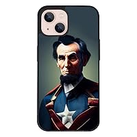 Superhero Printed iPhone 13 Case - Illustration President Phone Case for iPhone 13 - Unique Design iPhone 13 Case Multicolor