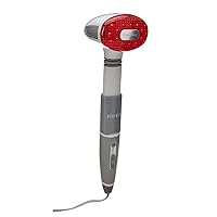 HoMedics Long Reach Massager with Heat | Adjustable Handle, Variable Speeds, Rapid Heat, Folding Handle | Heated Muscle Kneading for Back, Shoulders, Feet, Legs, & Neck | Thera-P