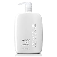 SEVEN haircare - Cubica 7-DAY conditioner with Shea Butter & Vit B5 - Lightweight Conditioner for Any Hair Type - Detangle and Moisturize Hair - Sulfate Free & Paraben Free - 32 oz