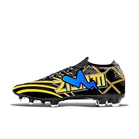 Mens Athletic Soccer Shoes Training Firm Ground Football Soccer Zoom FG Boots Outdoor Lightweight Breathable Cleats Waterproof Football Sneaker