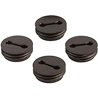Hubbell-Bell 5269-2 (4-Pack) Weatherproof Accessories with Closure Plug, Bronze, 1/2 In.