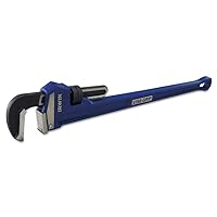 Irwin Tools IRWIN VISE-GRIP Pipe Wrench, Cast Iron, SAE, 5-Inch Jaw, 36-Inch Length (274107), Blue