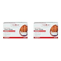 Thera|Care Air-Activated Heat Wrap | Lower Back & Hip| 2-Treatments |Deep, Penetrating Pain Relief (Pack of 2)