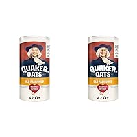 Quaker, Oatmeal, 42 Oz Canister (Pack of 2)