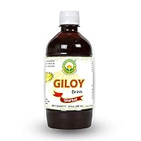 Basic Ayurveda Giloy Drink, Giloy Sharbat, 16.23 Fl Oz (480ml), Ayurvedic Herbal Beverage