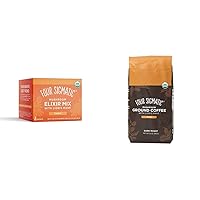 Four Sigmatic Lion's Mane Mushroom Coffee Alternative with Organic Mushroom Ground Coffee | Focus, Memory & Immune Support