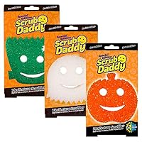 Scrub Daddy Dish Daddy Dish Wand Replacement Head Refill, Compatible with  Soap Dispensing Dish Brush, Texture Changing Washing Up Sponge With Liquid  Handle and Built-in Scraper – x2 Refill Heads – White