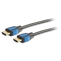 C2G HDMI Cable, 4K, High Speed HDMI Cable, 60Hz, 3 Feet (0.91 Meters), Black, Cables to Go 29675