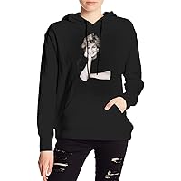 Princess Diana Hoodie Woman'S Fuzzy Fleece Casual Long Sleeve Drawstring Pullover With Pockets