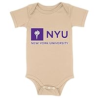 New York University Baby Jersey Onesie - Cool Baby Onesie - Graphic Baby One-Piece