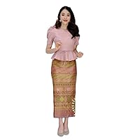 Thai/Laos Silk Blouse - 8 Colors, Chest 32