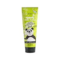 Bielita Kosmo Kids Panda-Bubble 2 in 1 Baby Shampoo and Shower Gel, Apricot Flower Aroma, 250 ml